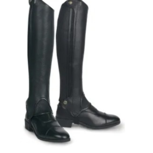 Crystal Leather Half Chaps – Stylish and Comfortable Riding Gear"