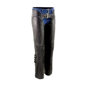 Milwaukee-Leather-Womens-Motorcycle-Chaps-Front-View